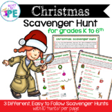 Christmas Scavenger Hunt for All Ages