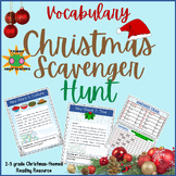 Christmas Scavenger Hunt with Christmas Words