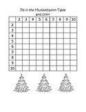 Christmas School - Math - 3, 4, 5