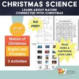 Christmas Science Activities for Winter December Middle Sc