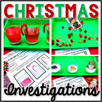 Christmas Science, Christmas Investigation, Christmas Exploration, STEM