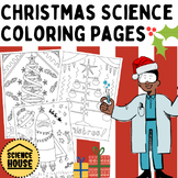 Christmas Science Coloring Pages Activity (Chemistry, Biol