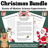Christmas Science Experiments Bundle | Oobleck | Slime | E