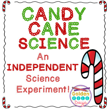 Preview of Christmas Science INDEPENDENT Science Experiment