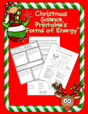 Christmas Science "Forms of Energy" Printables