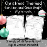 Christmas Scientific Bar, Line, Circle Graphing Differenti