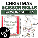 Christmas Scissor Skills No Prep Binder 64 Page for Occupa