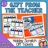 Christmas Scratch Offs - A fun gift for your students from you!