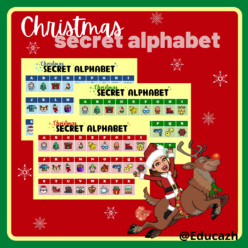 Preview of Christmas Secret Alphabet