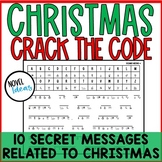 Christmas Crack the Code Cryptogram Secret Message Winter 