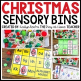 Christmas Preschool Sensory Bins | Christmas Toddler Fine 