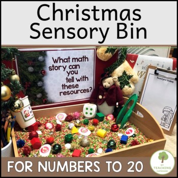 Christmas Sensory Tray 