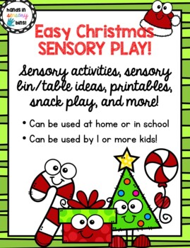 Preview of Christmas Sensory Play