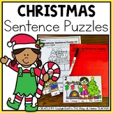 Christmas Sentences | Scrambled Puzzles and Worksheets Voc
