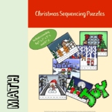 Christmas Sequencing Puzzles FREEBIE