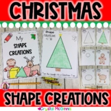 Christmas Shape Creation Book | Holiday Keepsake | Math Activity