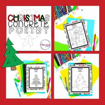 Preview of Christmas Shape Poetry