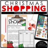 Christmas Shopping Spree | Financial Literacy | EDITABLE |