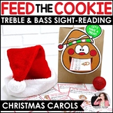 Christmas Sight-Reading Game for Piano - Feed the Gingerbr