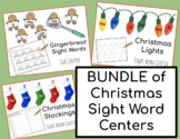 Christmas Sight Word Centers