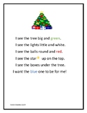 Christmas Sight Word Poem