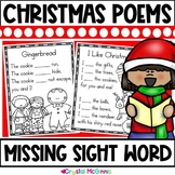 14 Christmas Sight Word Poems | Fill In The Missing Sight 