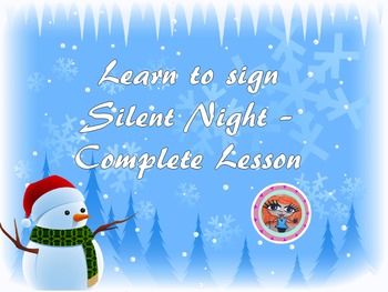 Preview of Christmas Silent Night Lesson