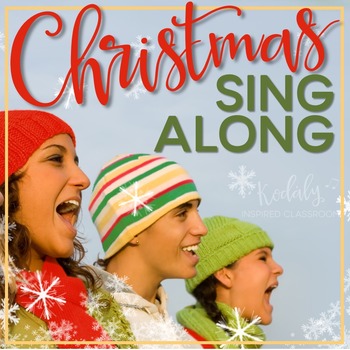 Preview of Christmas Sing Along Powerpoint (Editable)