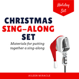 Christmas Carol Sing Along Set {Editable}