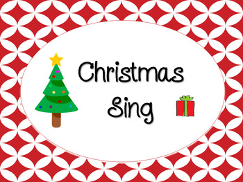 Preview of Christmas Sing Ideas and Suggestions