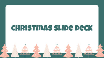 Preview of Christmas Slides