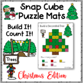 Christmas Snap Cubes Puzzles and Holiday Work Mats