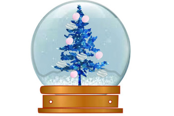 Preview of Christmas Snow Globe