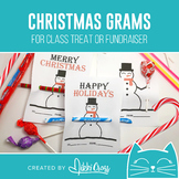 Christmas Snowman Candy Grams | Winter Grams | Class Treat