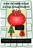 Christmas Social Skills Situation Cards and Problem Solvin