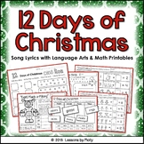 12 Days of Christmas Song and Printable Activities