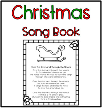 Preview of Christmas Song Book of Caroling Sheets