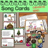 Christmas Song Cards for Circle Time