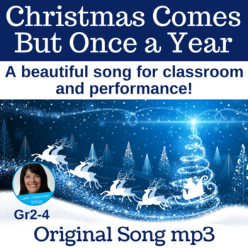 Preview of Christmas Song | Holiday Song | Classroom & Performance | Song mp3 Only