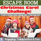 Christmas Song Escape Room Challenge!