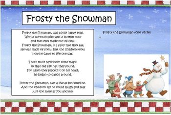 Preview of Christmas Song: Frosty the Snowman