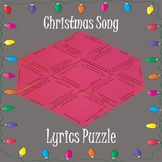 Christmas Song Lyrics Puzzle