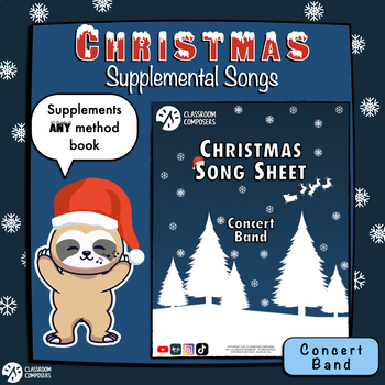 Preview of Christmas Song Sheet | Concert Band