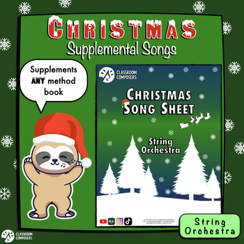 Preview of Christmas Song Sheet | String Orchestra