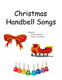 Christmas colored hand bell book for 8 note bells/boomwhac