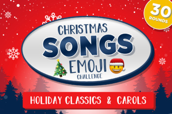 Preview of Christmas Songs EMOJI Challenge with Scoreboard Mac PC iPad Fun Christmas Games