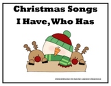 Christmas Songs I Have, Who Has? (Harder Version)