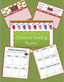 Christmas Sorting Flurry (PowerPoint, Printables, Parts of