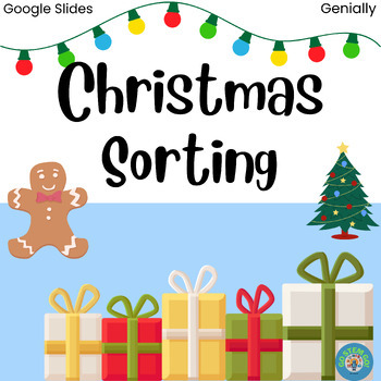 Preview of Christmas Sorting-Primary Technology-No Prep Digital Resource