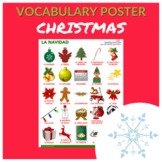 Christmas Spanish Illustrated Vocabulary Handout (Navidad)